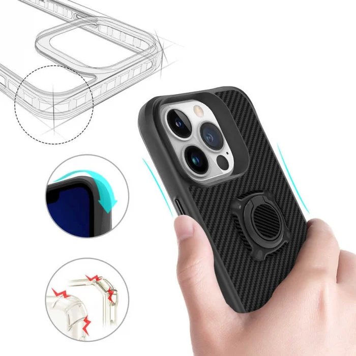 Apple iPhone 13 Pro Max Kılıf Zore Timo Kapak