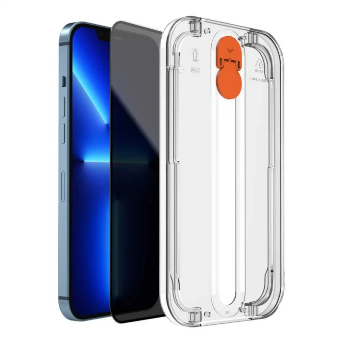 Apple iPhone 13 Pro Wiwu Easy İnstall iPrivacy Temperli Ekran Koruyucu