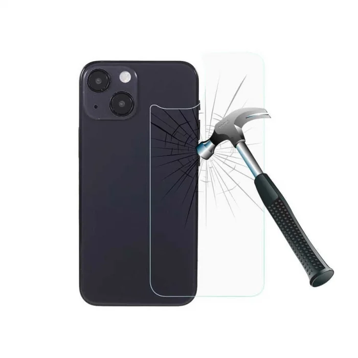 Apple iPhone 13 Zore Back Maxi Glass Temperli Cam Arka Koruyucu