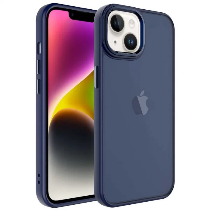 Apple iPhone 14 Kılıf Buzlu Sert PC Zore May Kapak