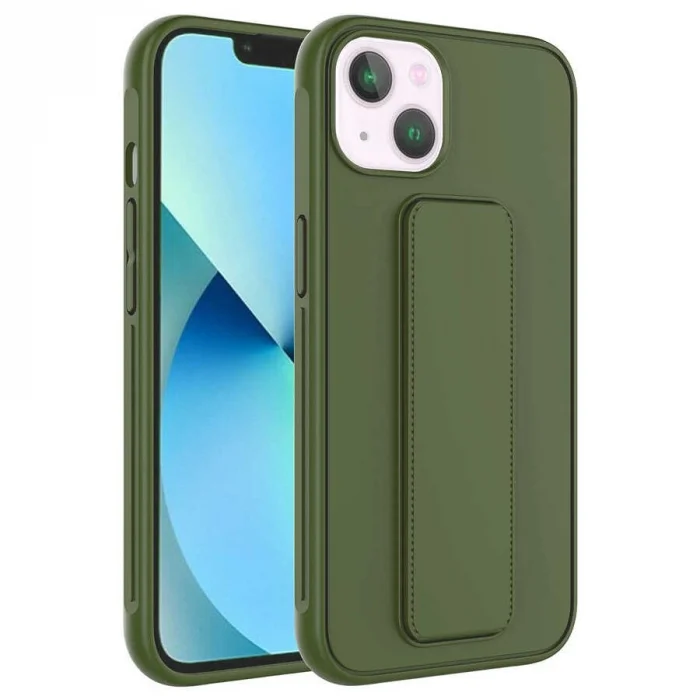 Apple iPhone 14 Kılıf Zore Qstand Kapak