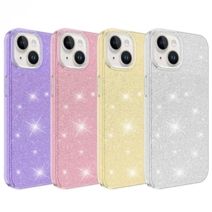Apple iPhone 14 Plus Kılıf Zore Shining Silikon