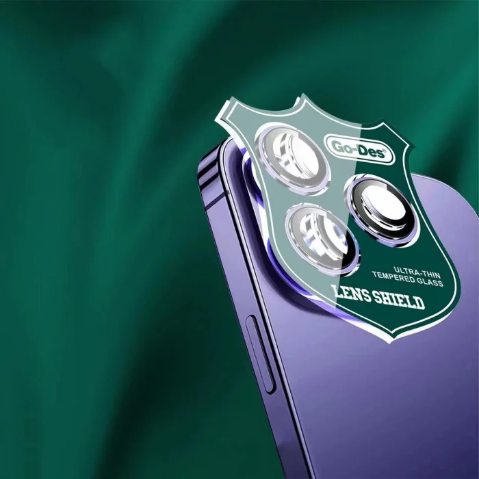 Apple iPhone 14 Pro Go Des CL-10 Kamera Lens Koruyucu