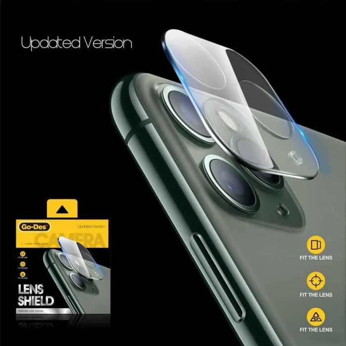 Apple iPhone 14 Pro Max Go Des Lens Shield Kamera Lens Koruyucu
