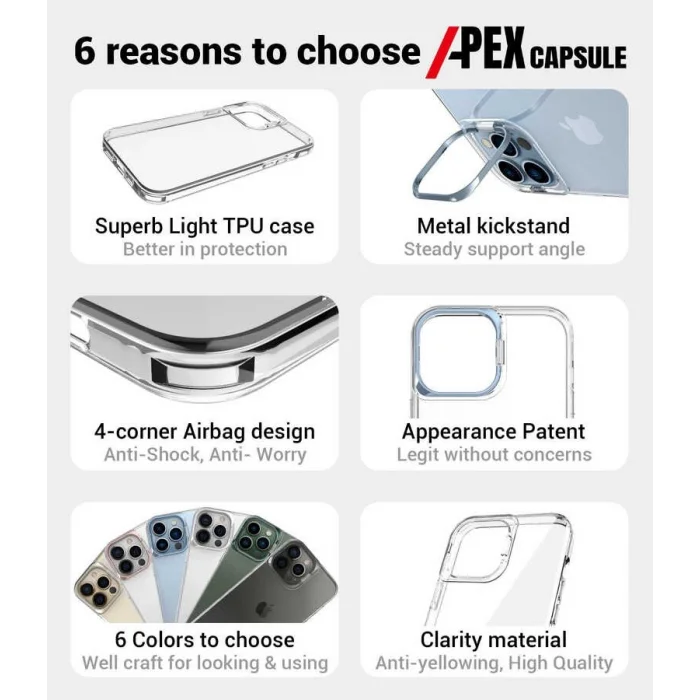 Apple iPhone 14 Pro Max Kılıf Zore Skuba Kapak
