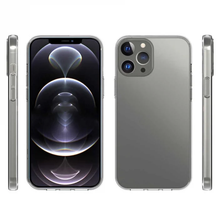 Apple iPhone 14 Pro Max Kılıf Zore Süper Silikon Kapak