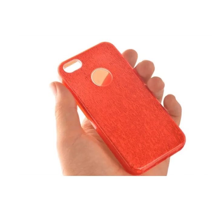 Apple iPhone 5 Kılıf Zore Shining Silikon