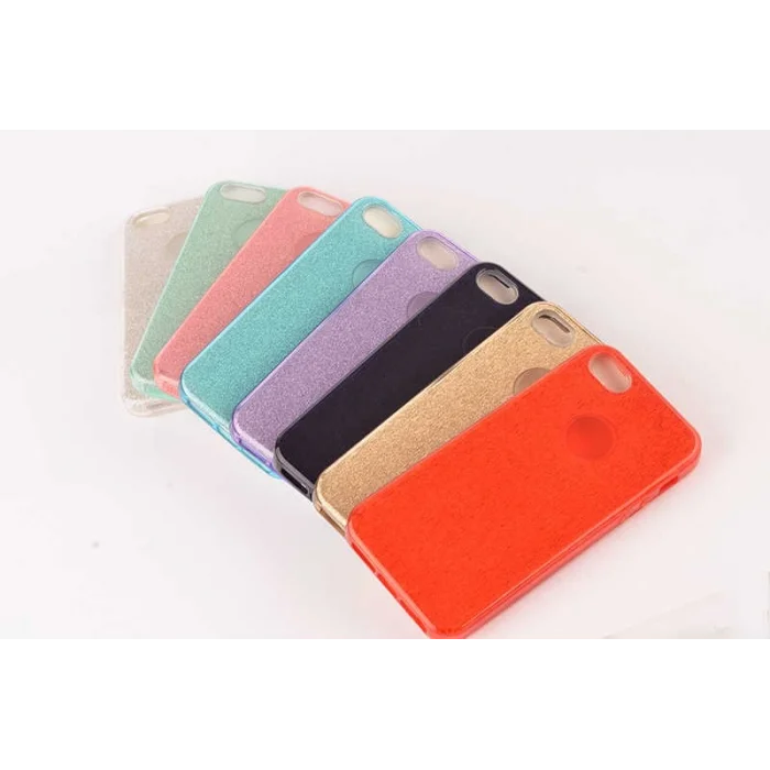 Apple iPhone 5 Kılıf Zore Shining Silikon