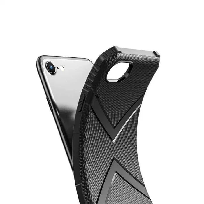 Apple iPhone 7 Kılıf Zore Hank Silikon