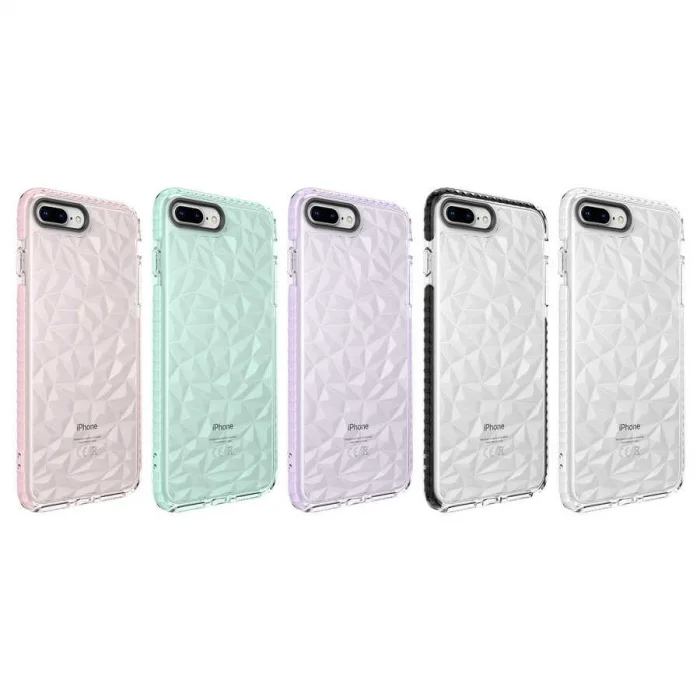 Apple iPhone 8 Plus Kılıf Zore Buzz Kapak