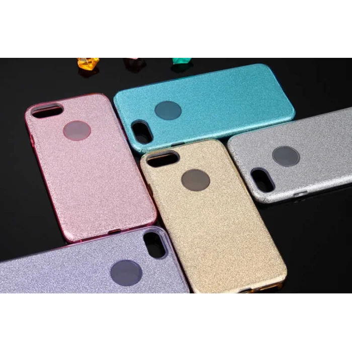 Apple iPhone 8 Plus Kılıf Zore Shining Silikon