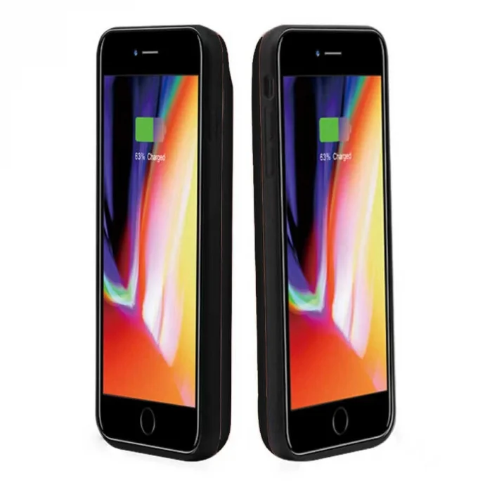 Apple iPhone 8 Plus Zore 8000 mAh Şarjlı Kılıf