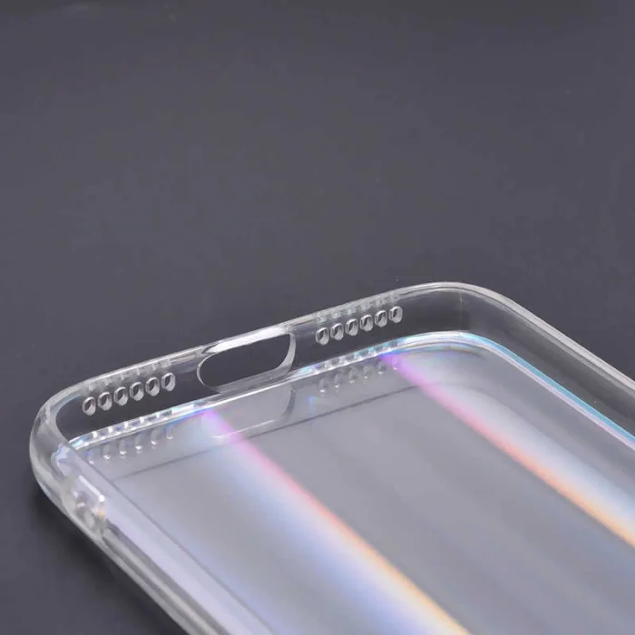 Apple iPhone SE 2022 Kılıf Zore Rainbow Kapak