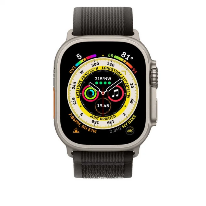 Apple Watch 38mm Wiwu Trail Loop Naylon Örgü İşlemeli Hasır Kordon Strap Kayış