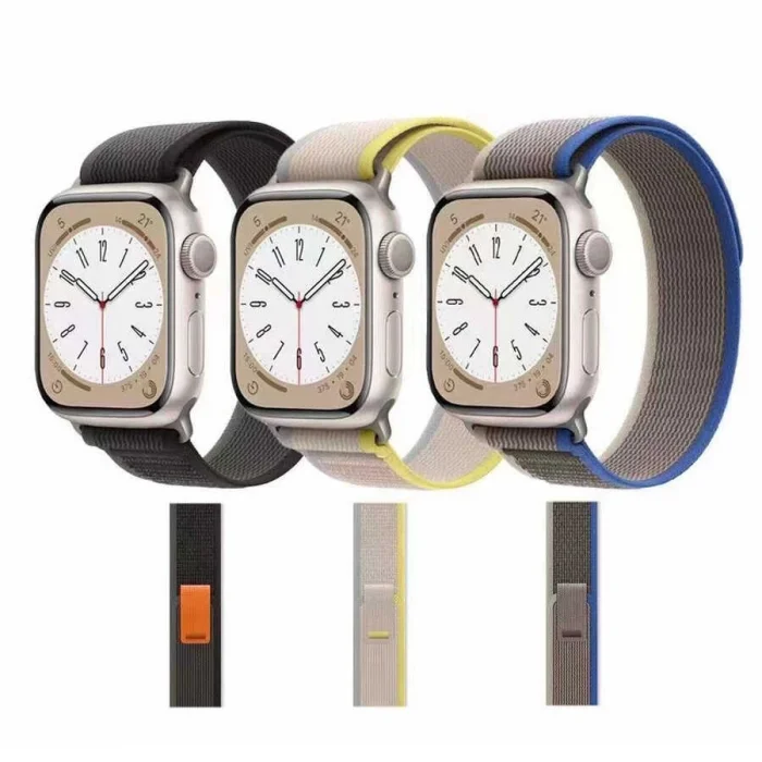 Apple Watch 38mm Zore KRD-77 Hasır Kordon