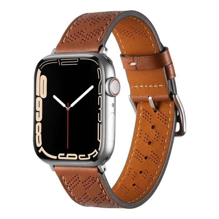 ​​​Apple Watch 40mm KRD-76 PU Deri Kordon Strap Kayış