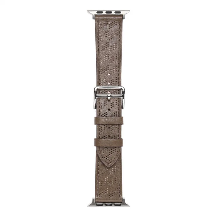 ​​​Apple Watch 42mm KRD-76 PU Deri Kordon Strap Kayış