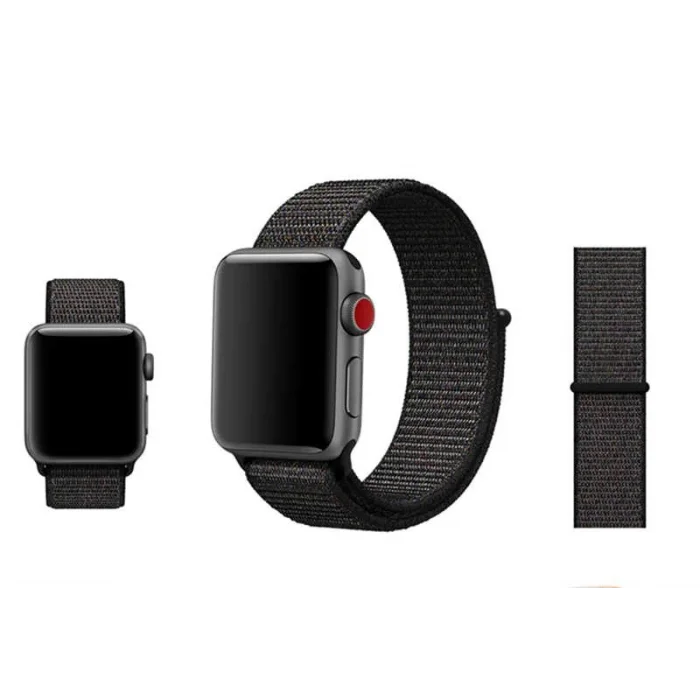 Apple Watch 44mm Zore KRD-03 Hasır Kordon