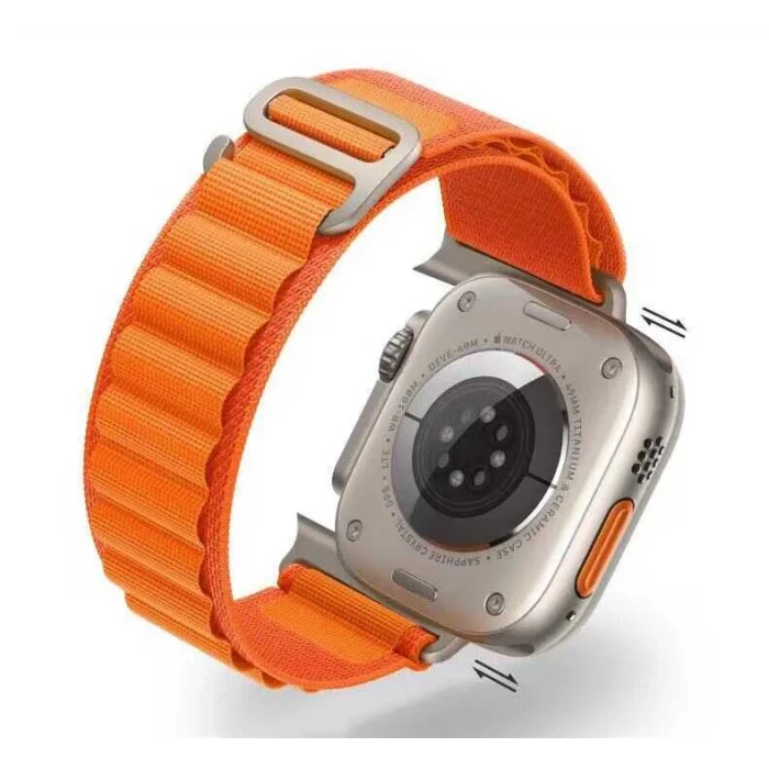 Apple Watch 44mm Zore KRD-74 Hasır Kordon