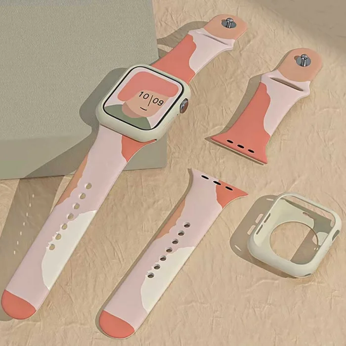 Apple Watch 7 45mm KRD-62 Silikon Kordon