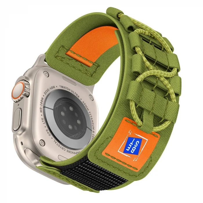 Apple Watch 7 45mm Zore KRD-99 Hasır Kordon