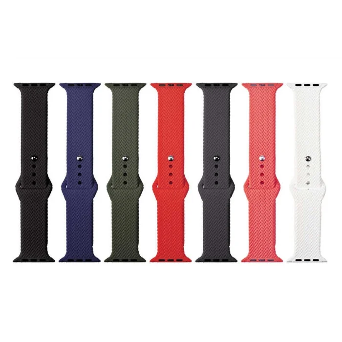Apple Watch Ultra 49mm Kordon KRD-37 Silikon Strap Kayış
