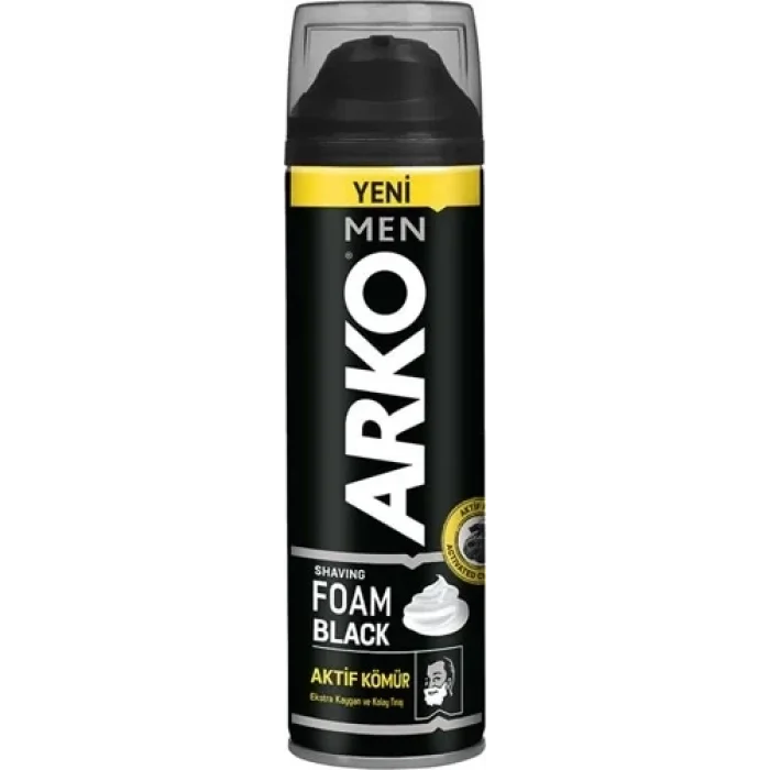 Arko Traş Köp. Black 200 Ml x 6 Adet