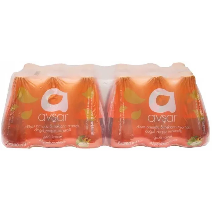 Avşar Soda Armut 200 Ml x 24 Adet