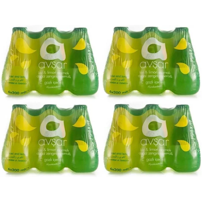 Avşar Soda Kivi 200 Ml x 24 Adet