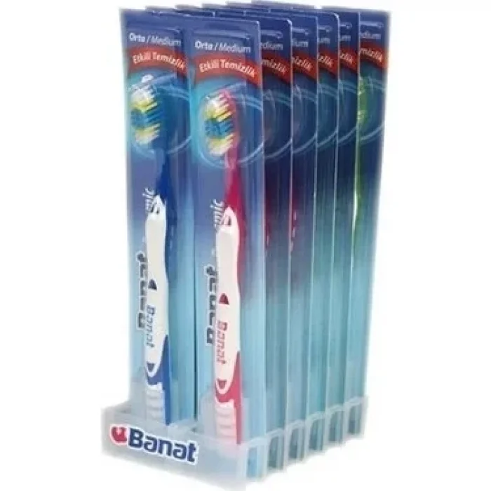 Banat Diş Fırçası Dinamik x 12 Adet