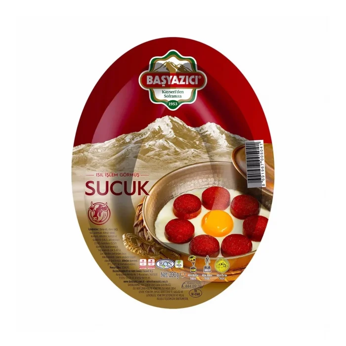 Başyazıcı Sucuk Vakumlu 200 Gram