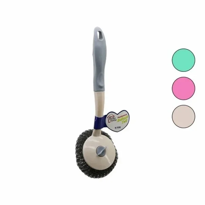 Bella House Bulaşık Teli Tutma Saplı x 12 Adet