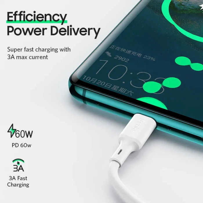 Benks D36 Type-C Fast Charging Usb Kablo 1.2M