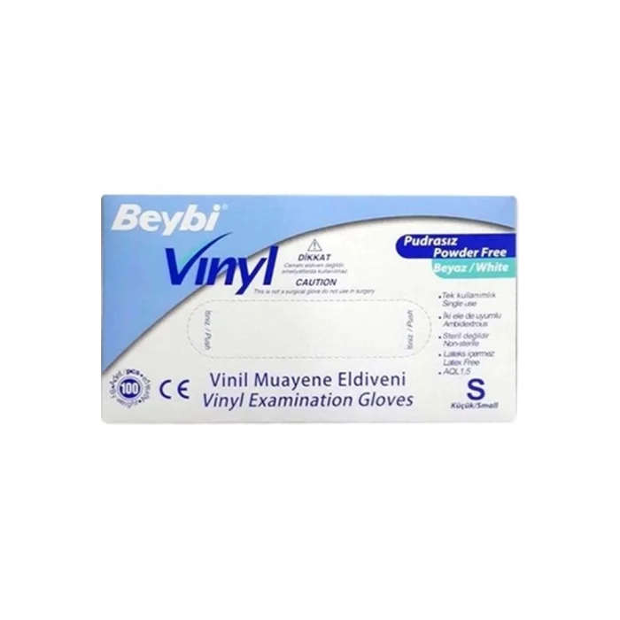 Beybi Vinill Eldiven Pudrasız Small