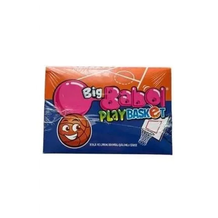 Big Babol Toz Dolgulu Basketbal Sakız 4 Lü x 28 Adet