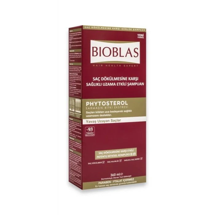 Bioblas Şampuan Sağlıklı Uzama 360 Ml