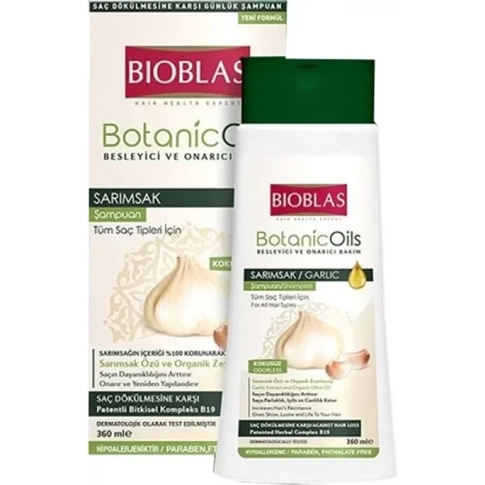 Bioblas Şampuan Sarımsak 360 Ml x 6 Adet