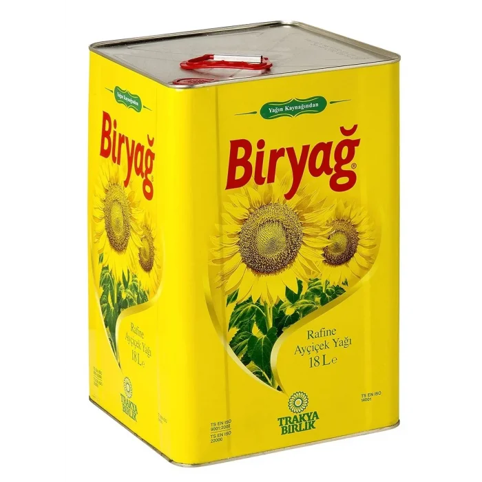 Biryağ Ayçiçek 18 Litre