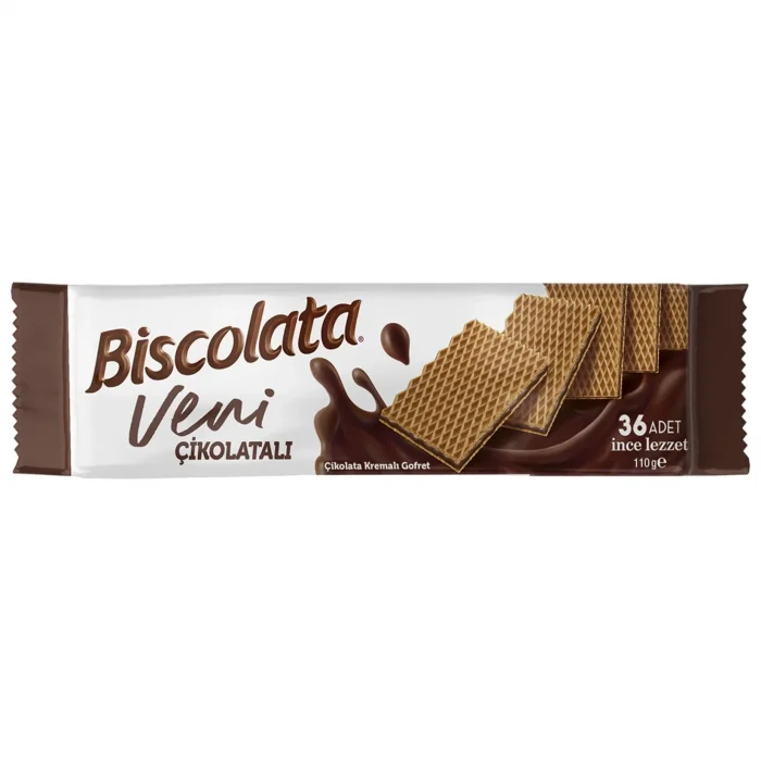 Biscolata Veni Çikolatalı 110 Gram x 24 Adet
