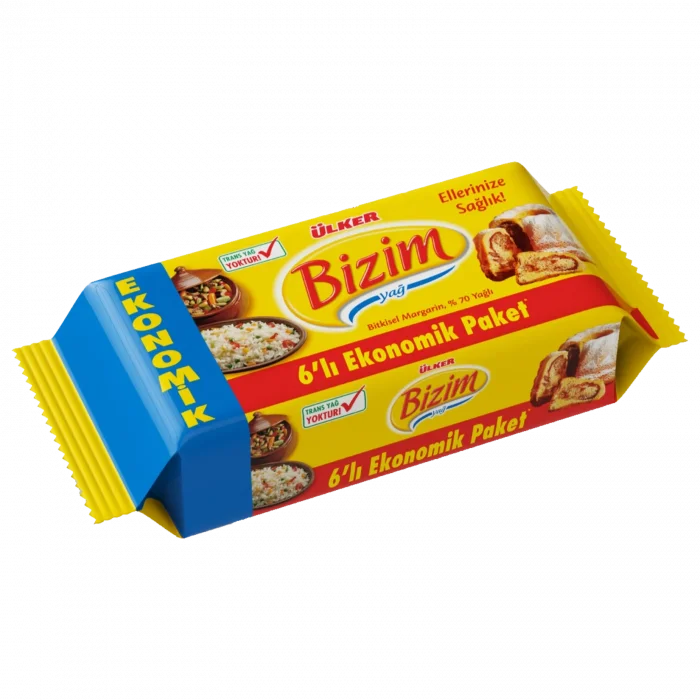 Bizim Margarin 250 Gram 6lı