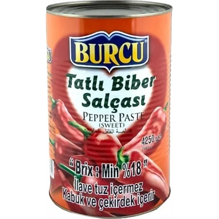 Burcu Biber Salça Tatlı 4250  Gram