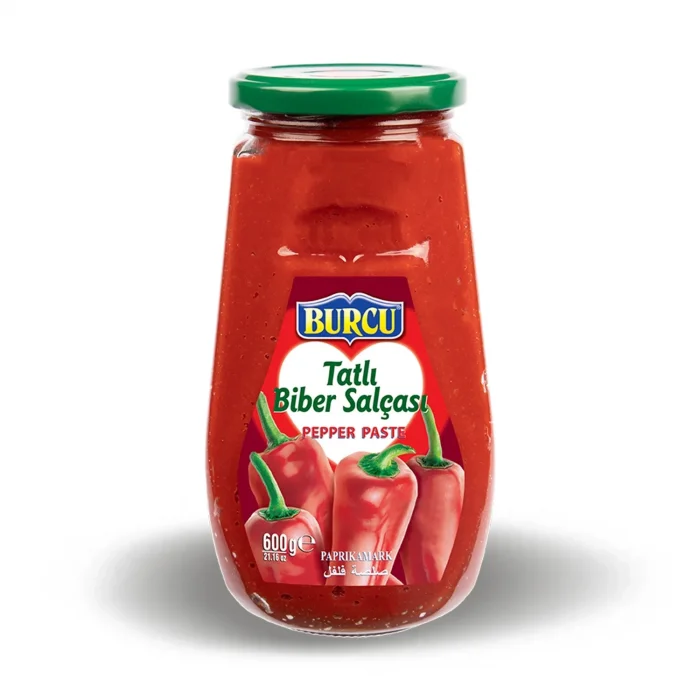 Burcu Biber Salça Tatlı 600 Gram