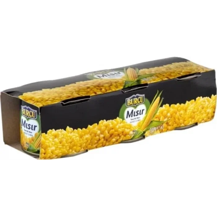 Burcu Haşlanmış Mısır 3*200 Gram