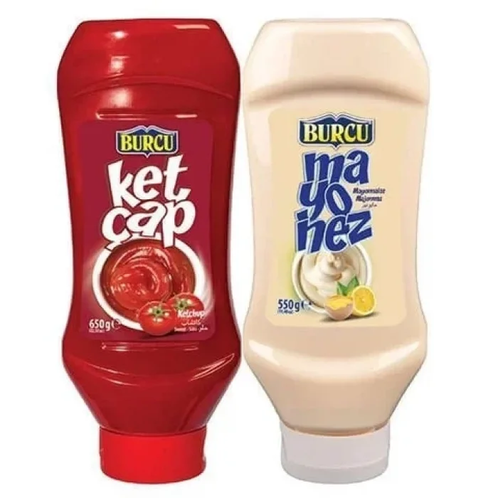 Burcu Ketçap 650  Gramam + Burcu Mayonez 550  Gramam İki Li Set
