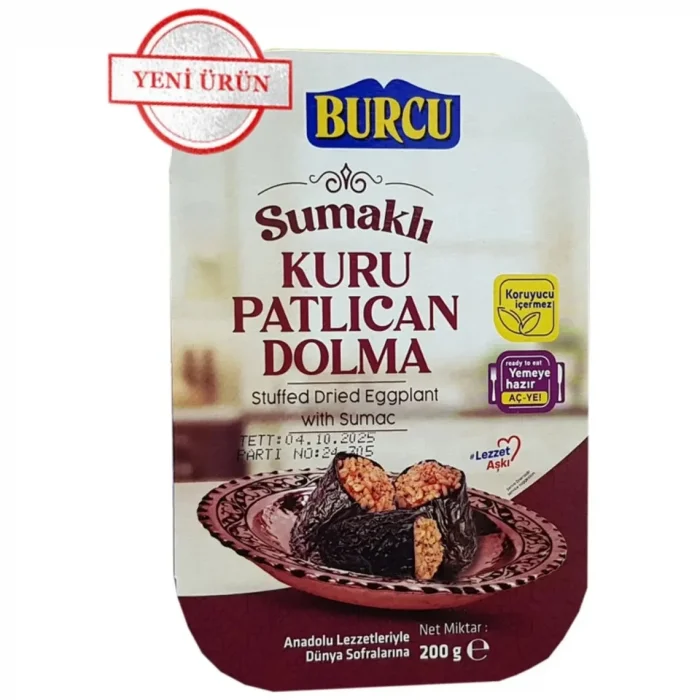 Burcu Sumaklı Kuru Patlıcan 200 Gram