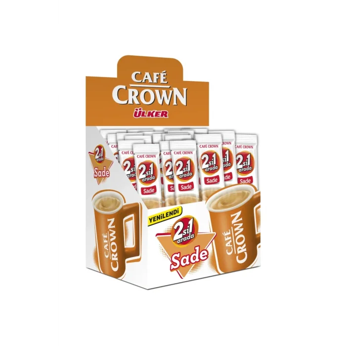 Cafe Crown 2si1 Sade 11 Gram x 24 Adet