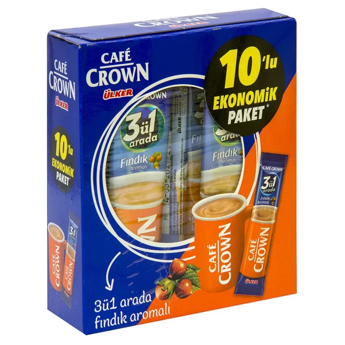 Cafe Crown 3ü1 Fındıklı 10lu