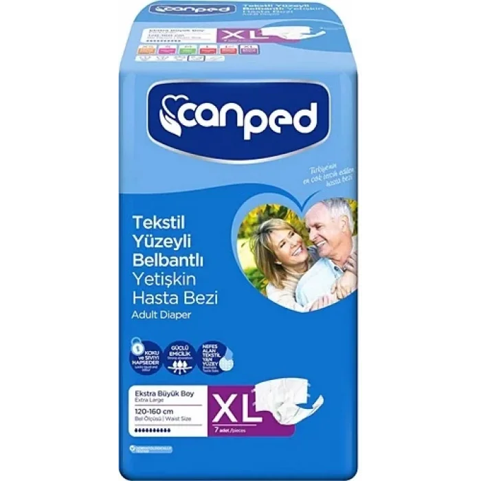 Canpet Hasta Bezi Belbantlı Xl 7 Li