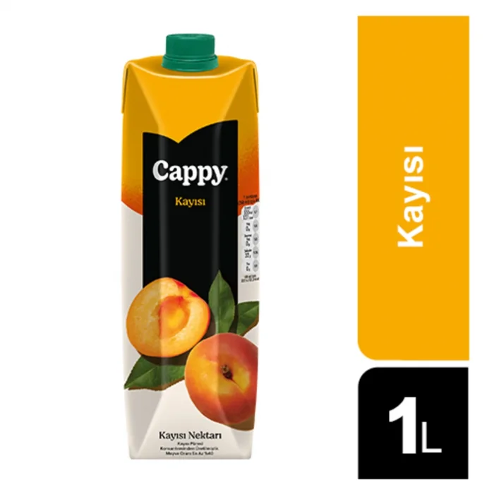 Cappy Nektar Kayısı 1 Litre x 12 Adet