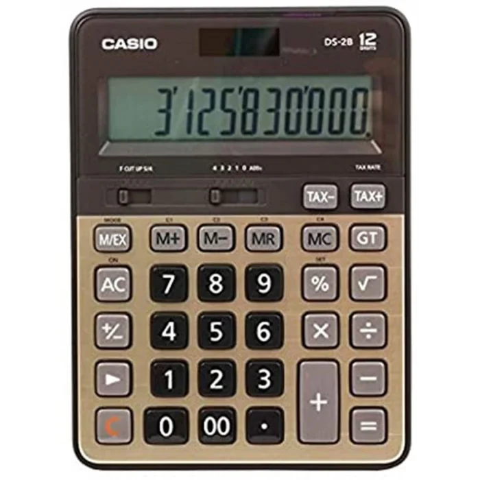 Casio DS-2B-GD Profesyonel 12 Hane Masa Üstü Hesap Makinesi